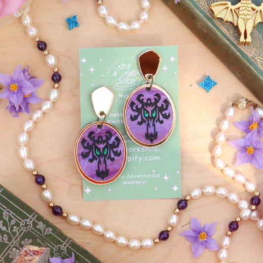 Haunted Wallpaper Earrings