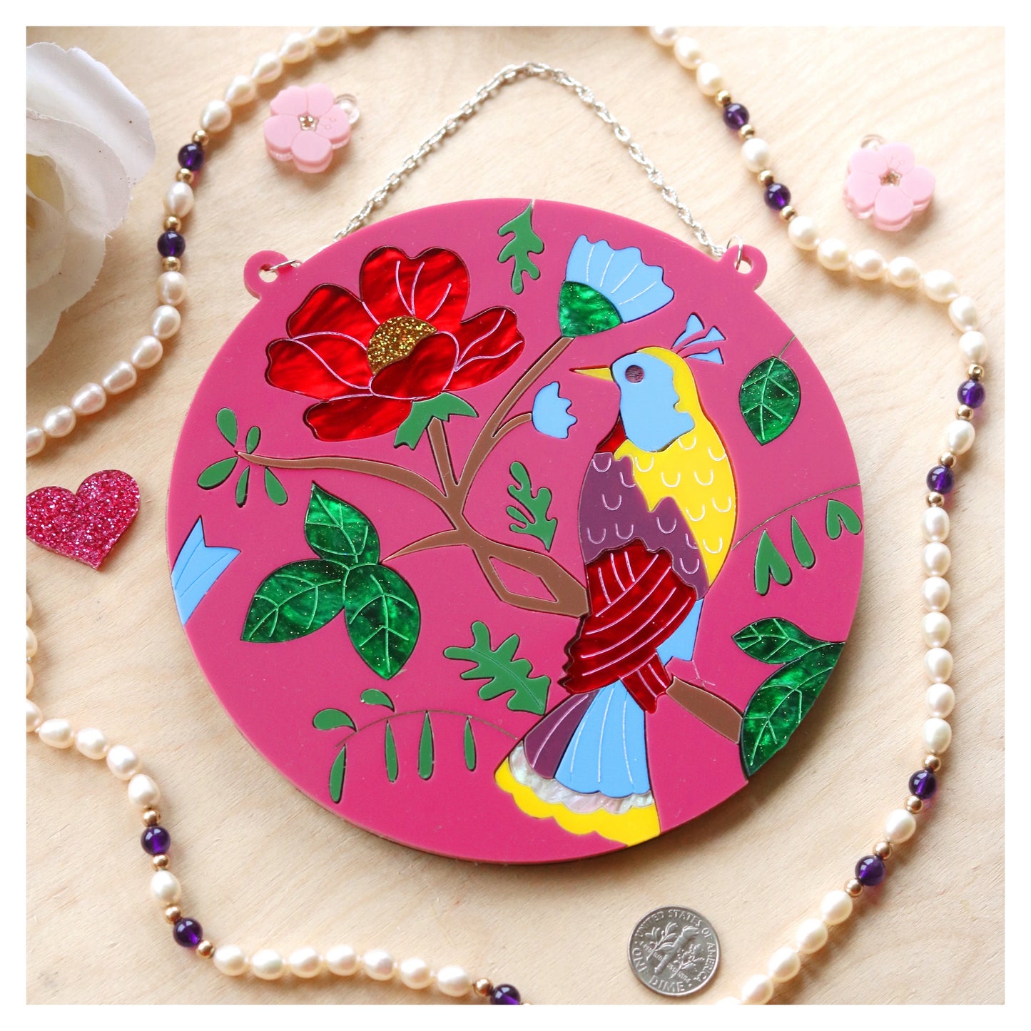 Bird Robe Wall Art