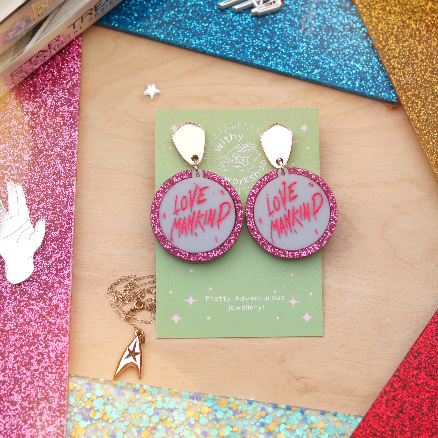 Love Mankind Earrings