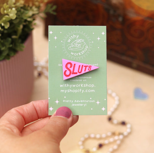 Sluts Pirate Pins