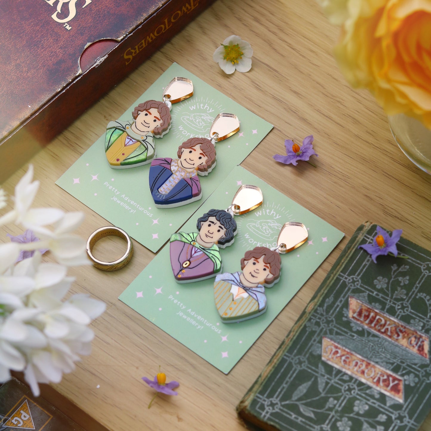 Mix-and-Match Halfling Earrings