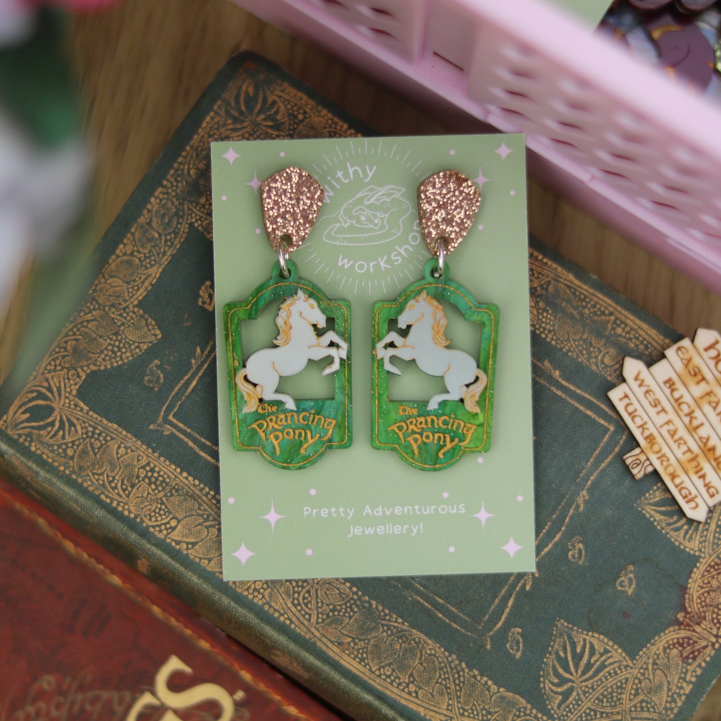 The Pony Inn Earrings