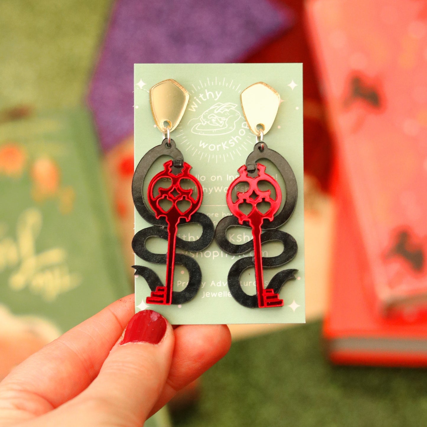 Mombi’s Key Earrings