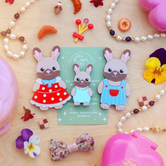 Bunny Baby Brooch