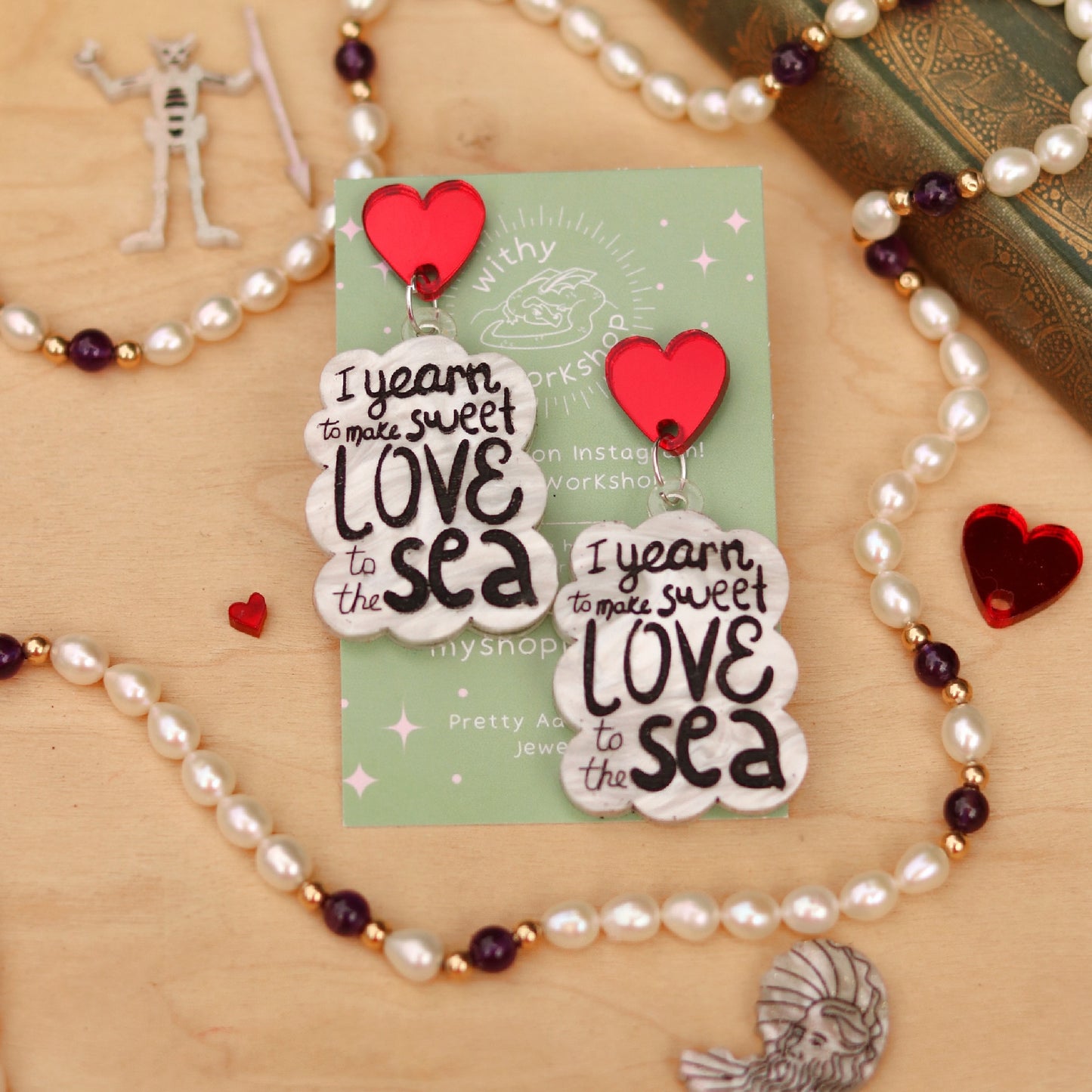 OFMD Quote Earrings