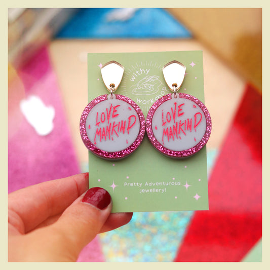 Love Mankind Earrings