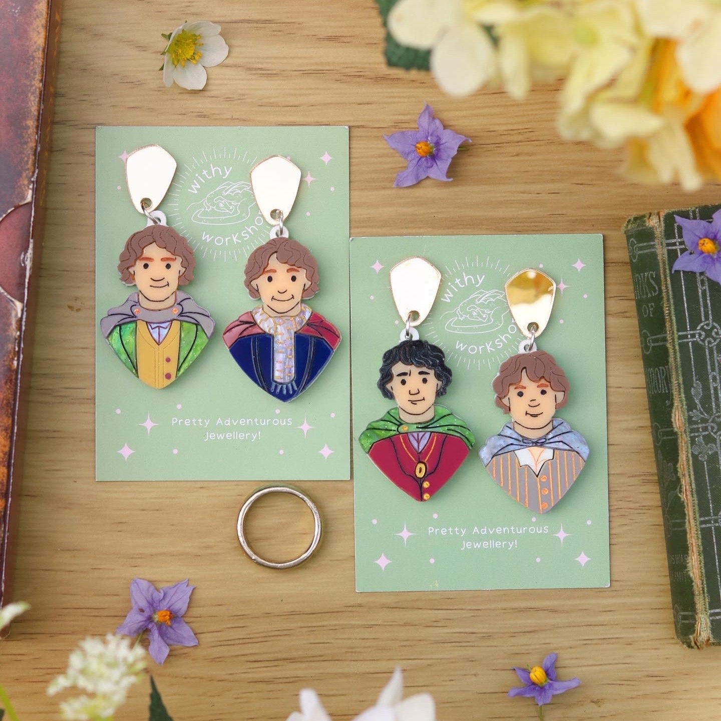 Mix-and-Match Halfling Earrings