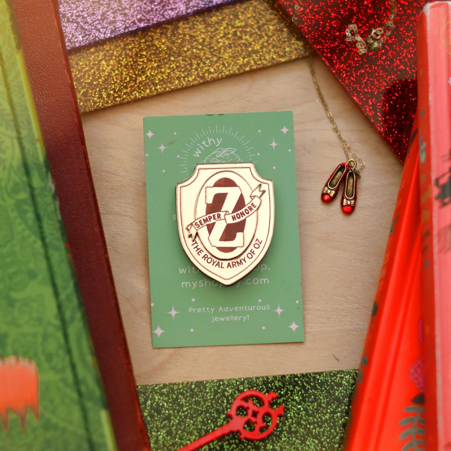Royal Army of Oz brooch