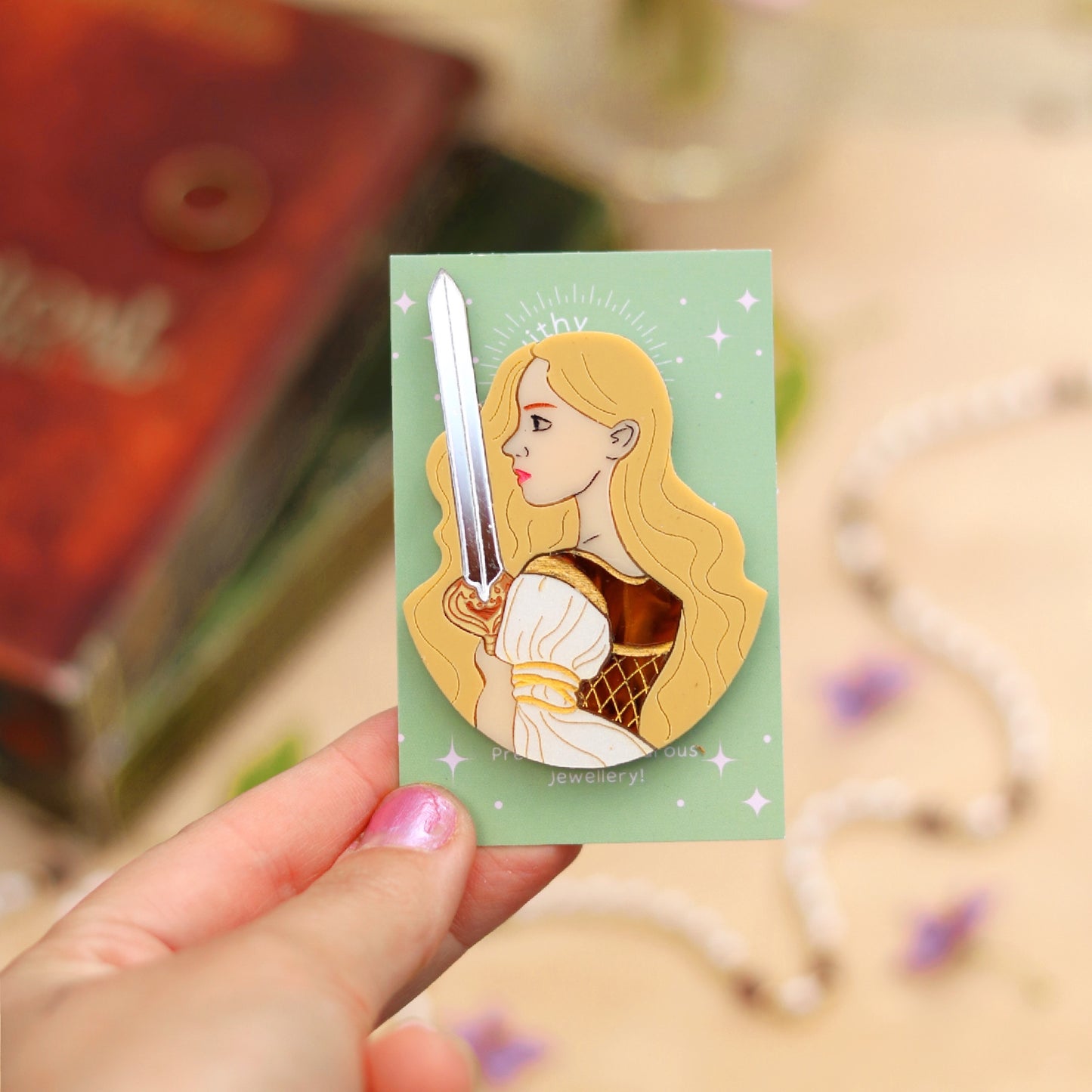Shieldmaiden Brooch