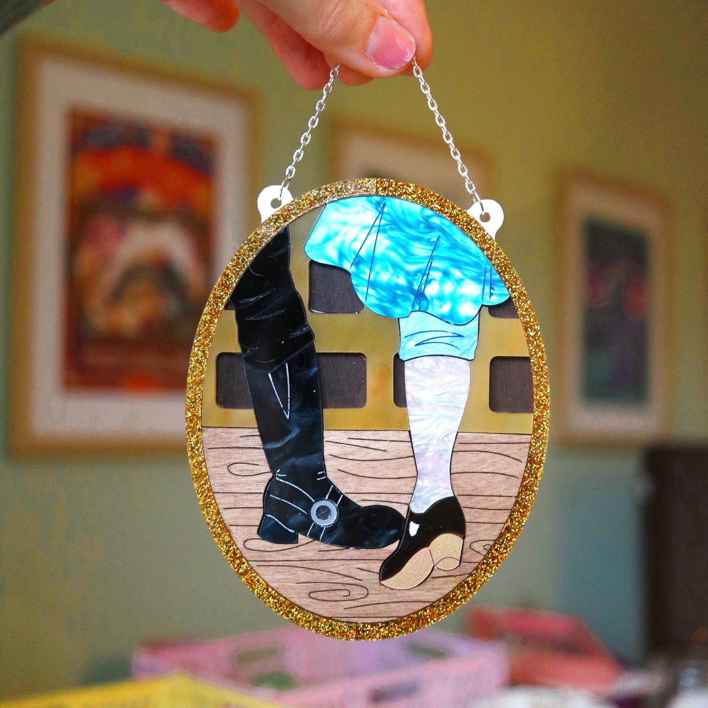 Foot Touch Wall Art