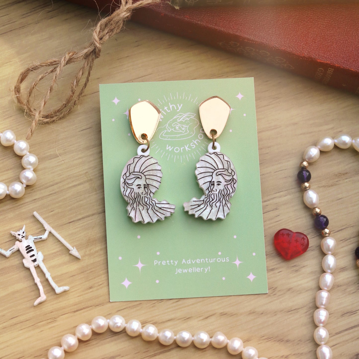 Clambeard Earrings