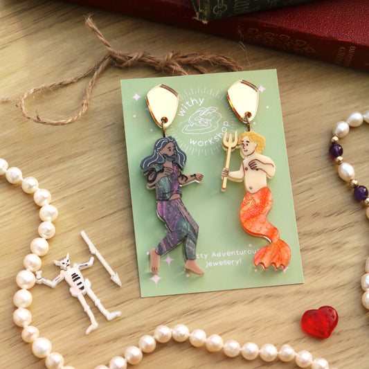Mermen Earrings