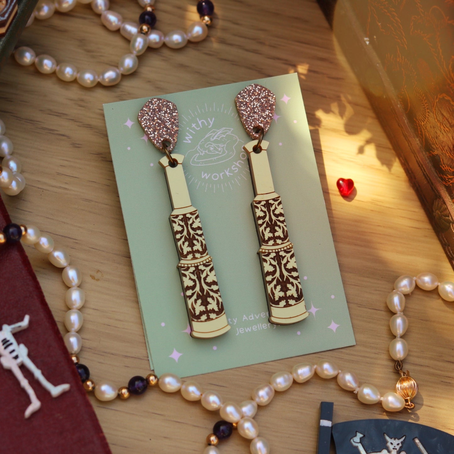 Telescope Earrings