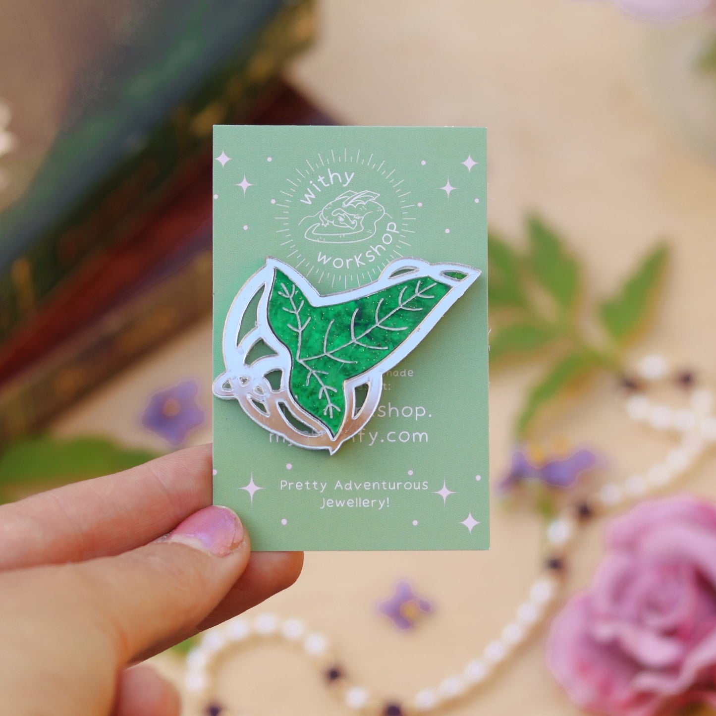 Elven Leaf Brooch