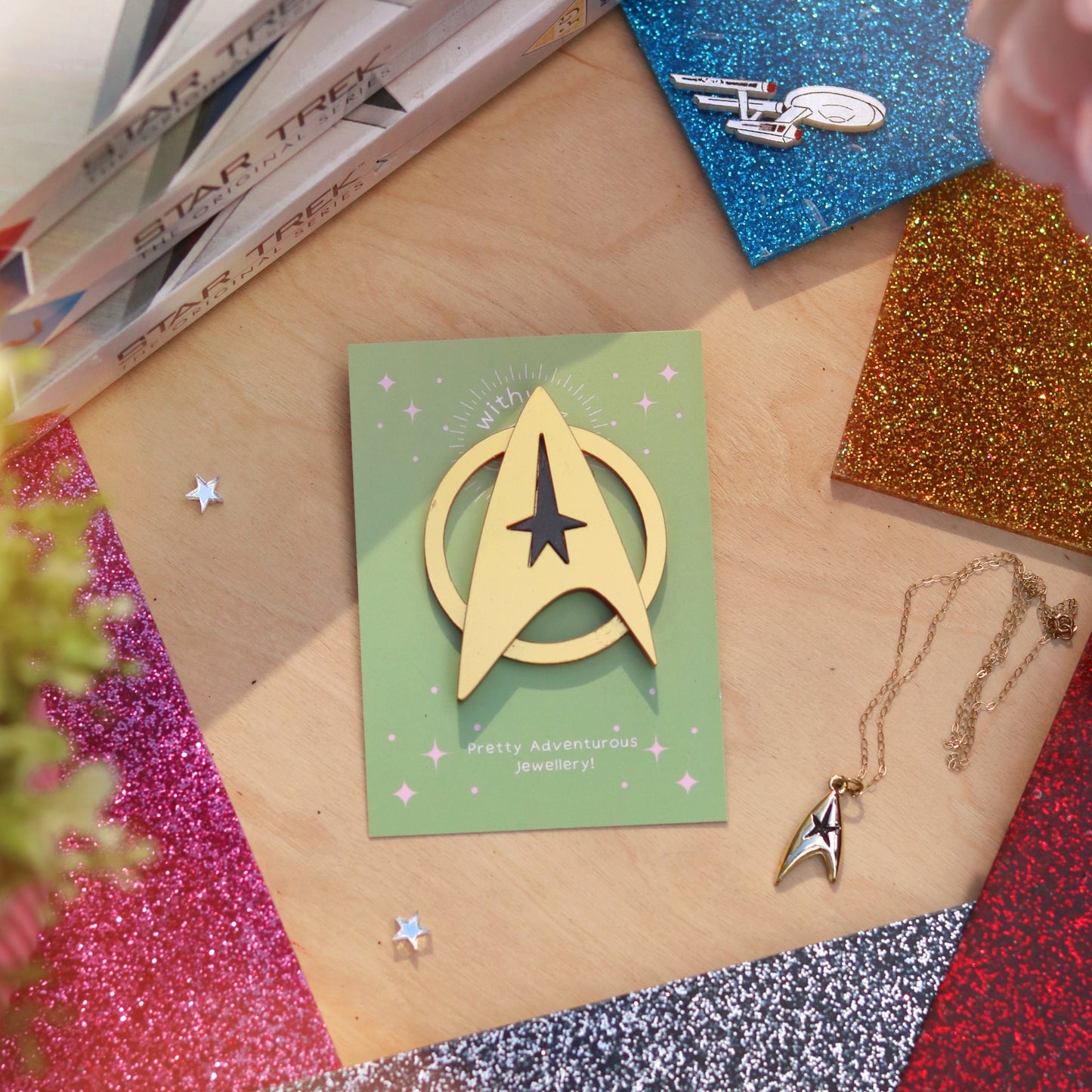 Starfleet Badge Brooch