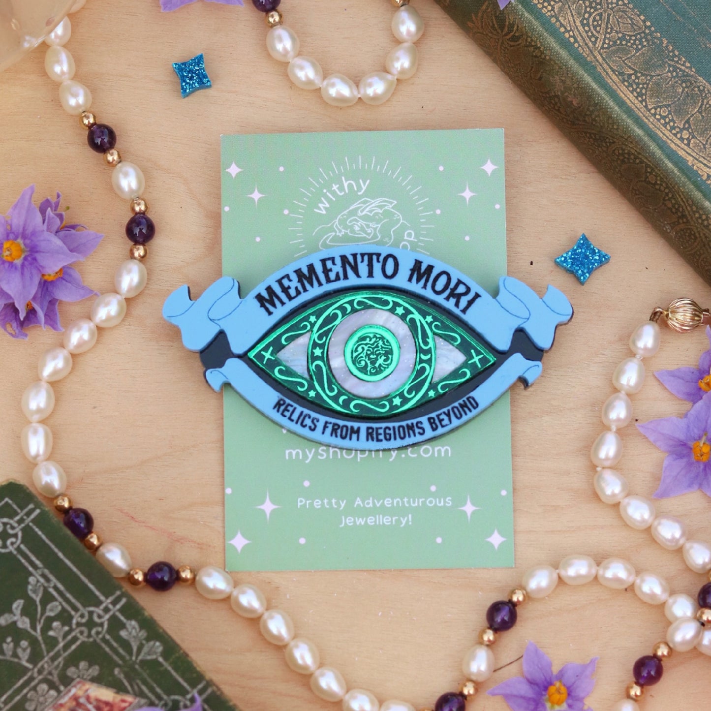Memento Mori Brooch