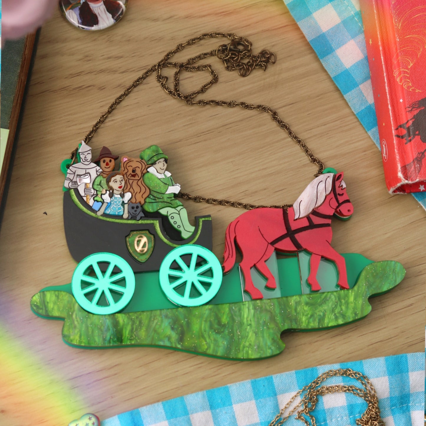 Horse of a Different Colour Interchangeable Necklace