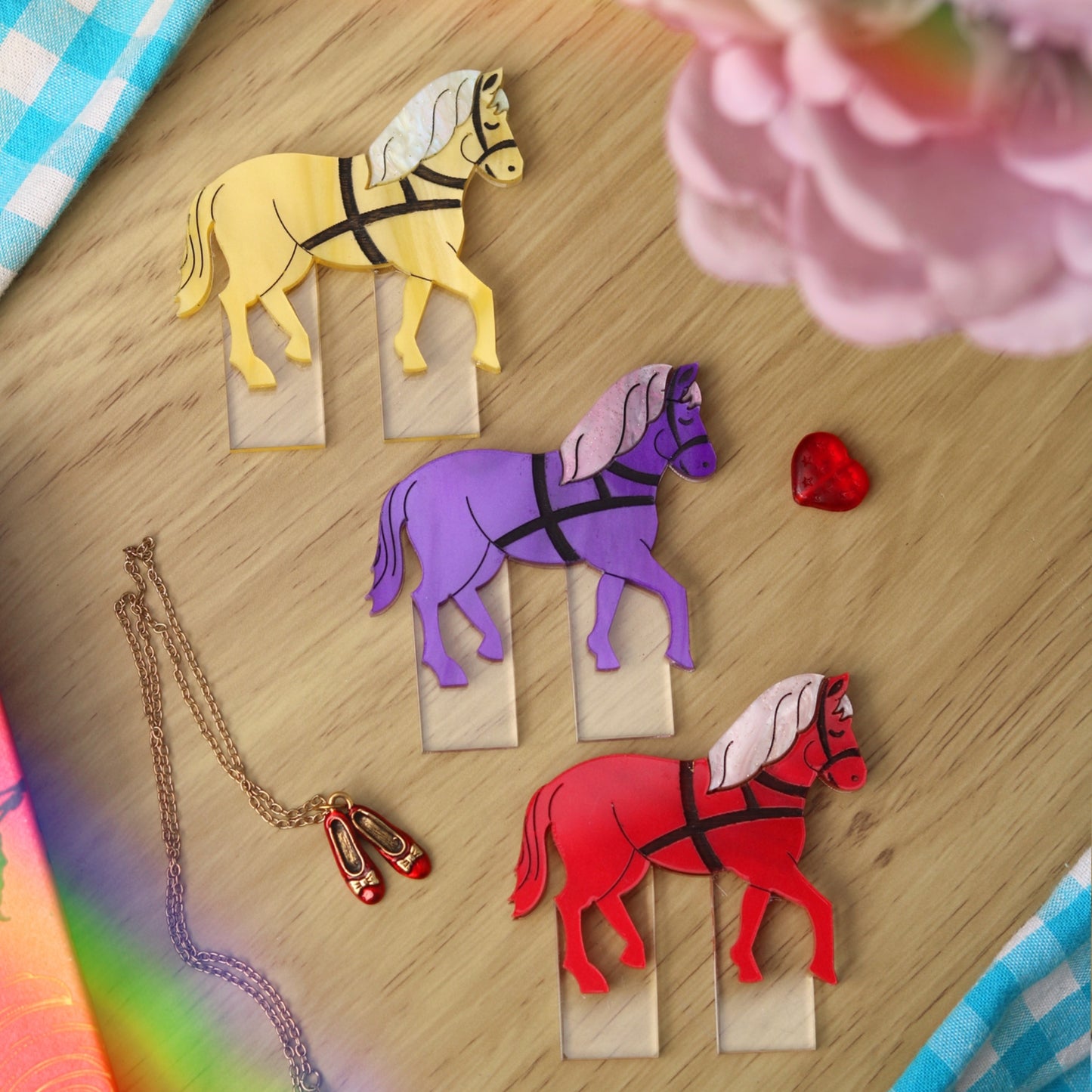 Horse of a Different Colour Interchangeable Necklace