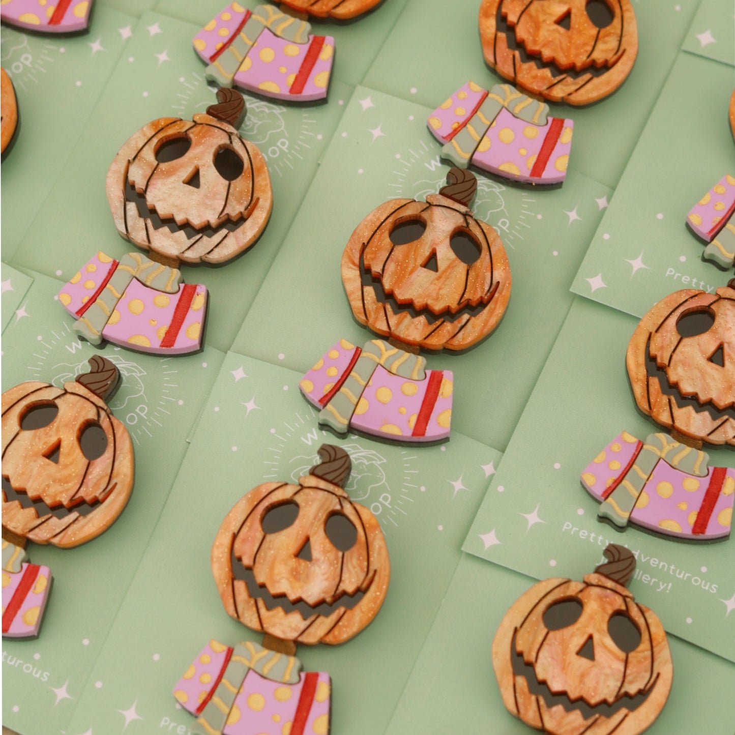 Return to Oz Jack Pumpkinhead Acrylic Brooch