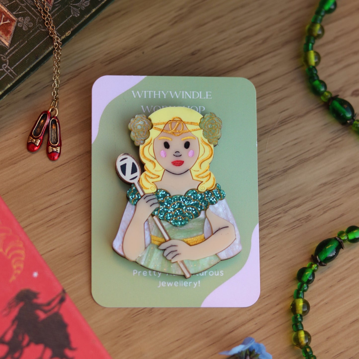 Return to Oz Ozma Acrylic Brooch