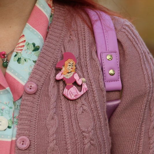 We Wants The Redhead (half-body) Brooch