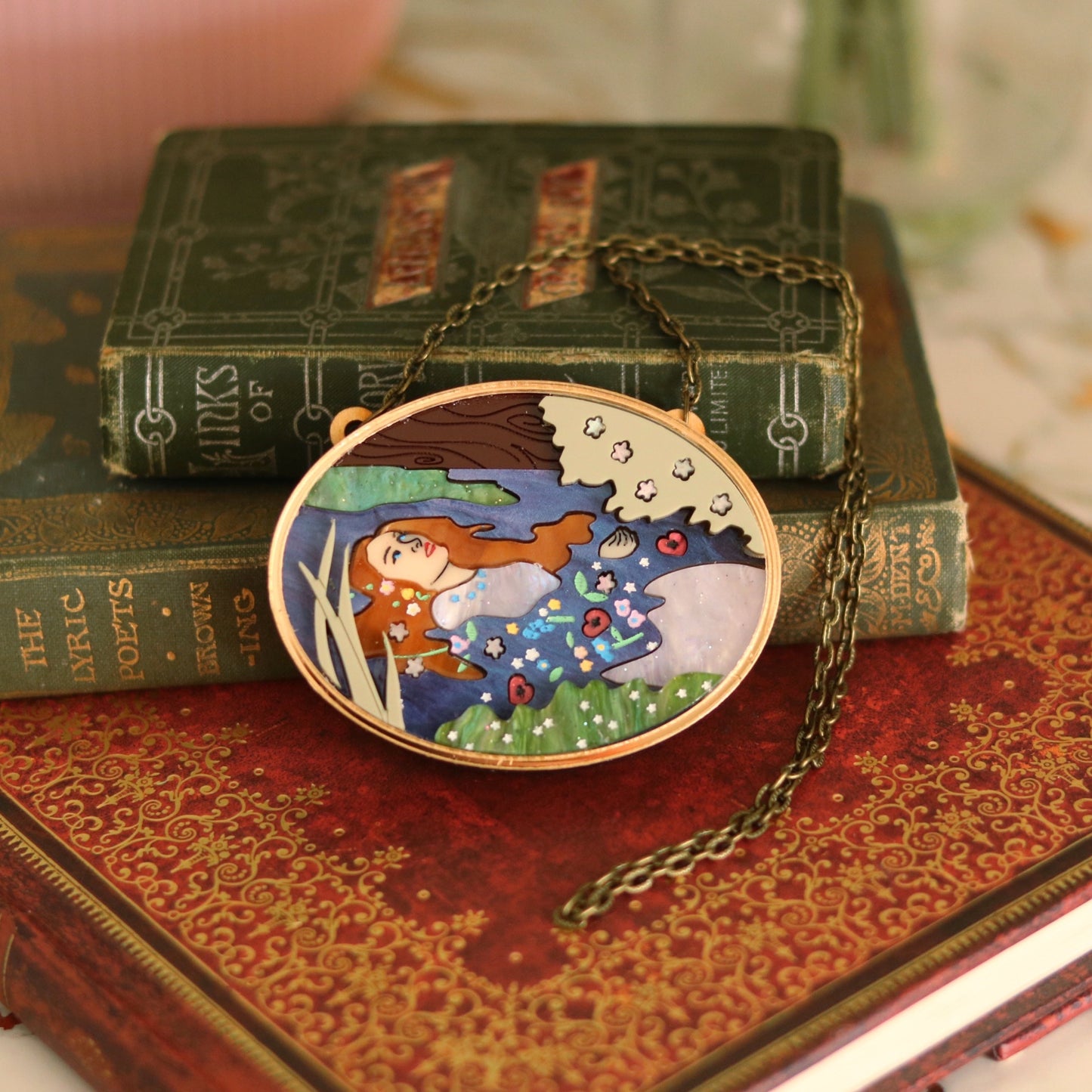 Ophelia Acrylic Necklace