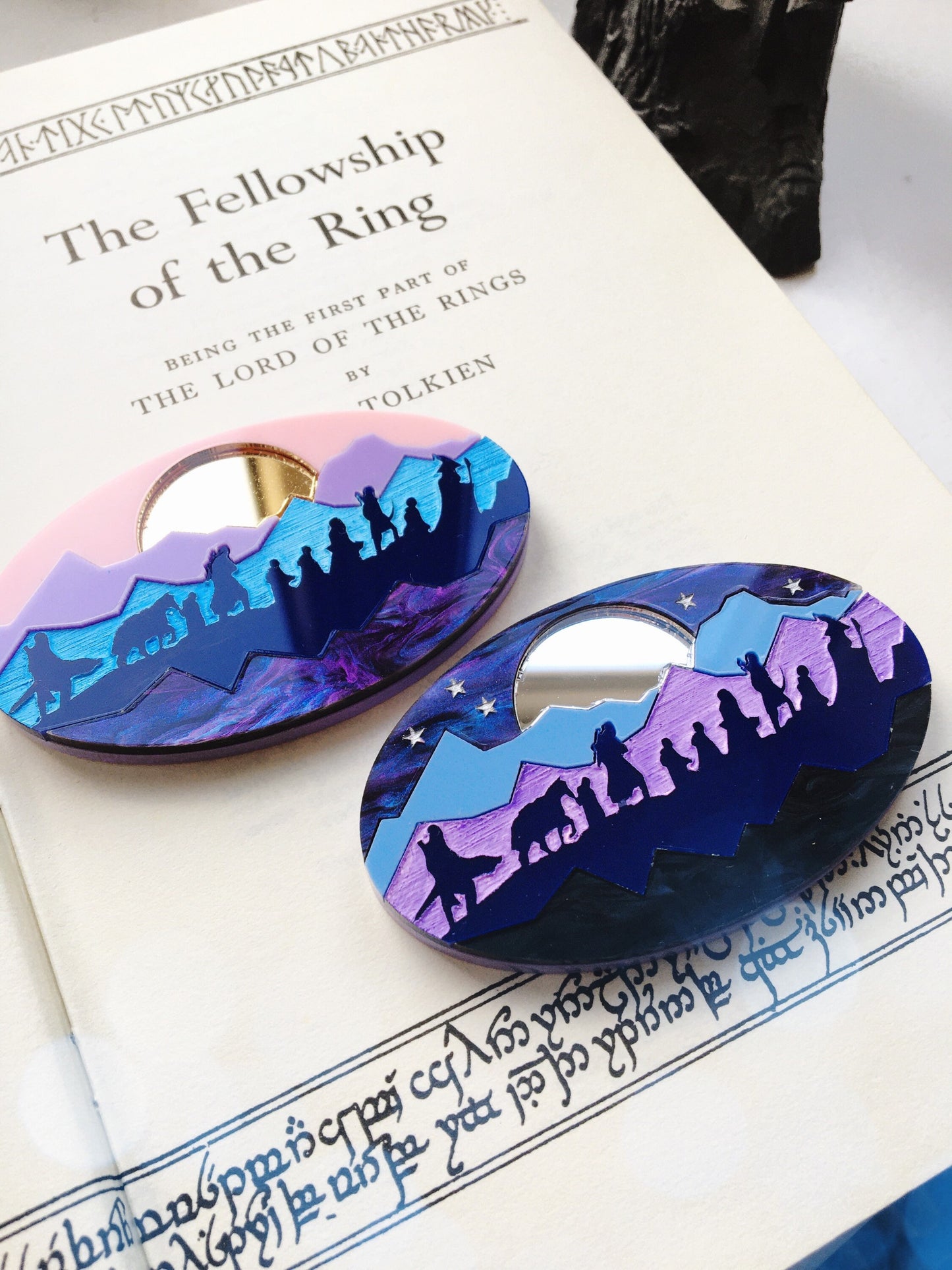 Fellowship Brooch (sunset)