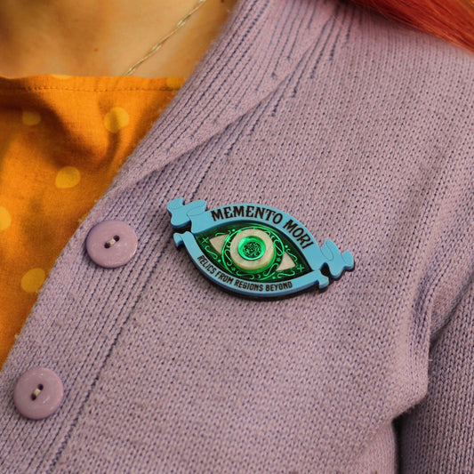 Memento Mori Brooch