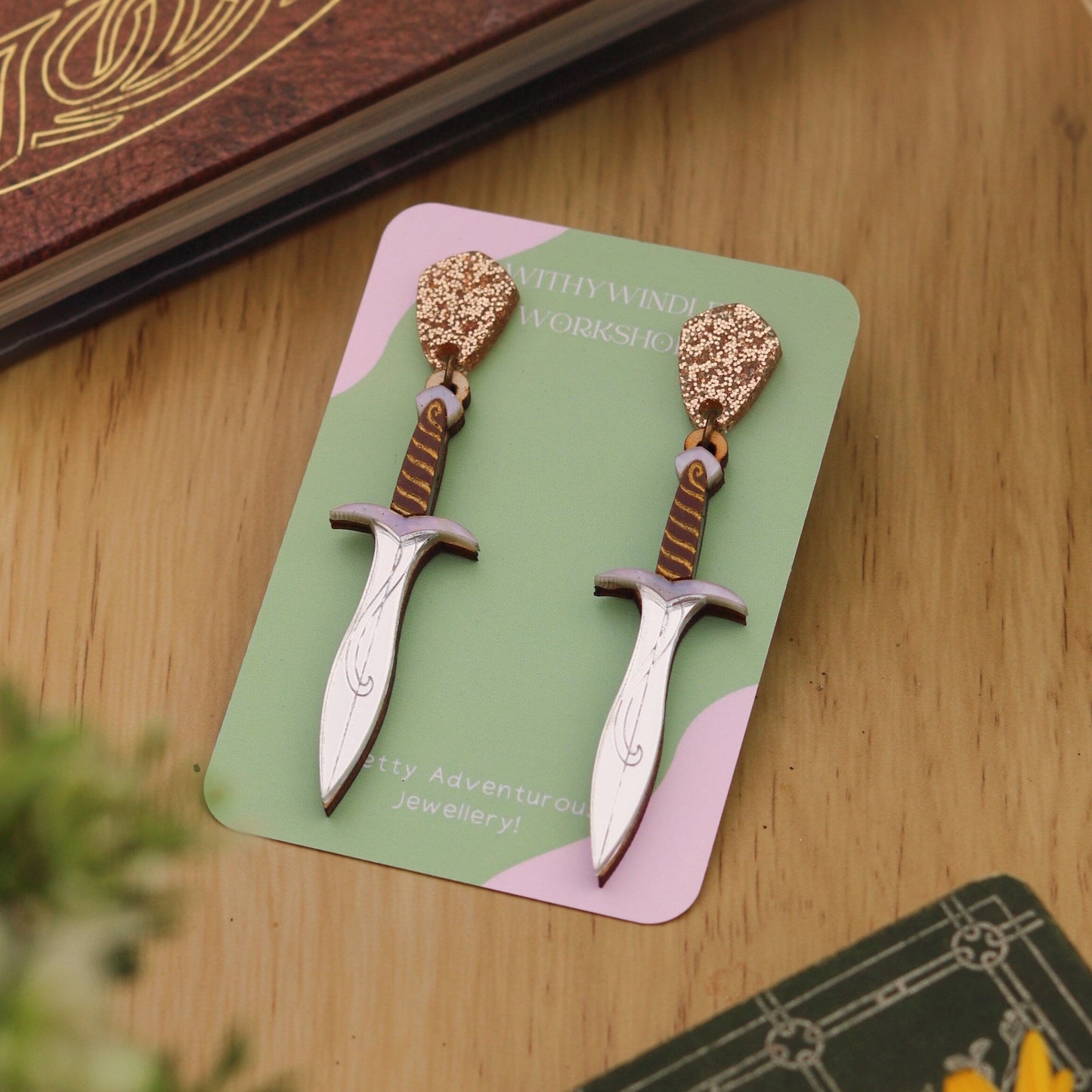Sting Acrylic Earrings