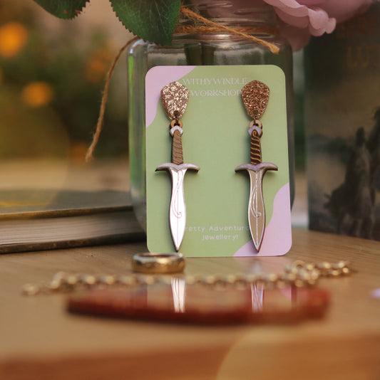 Sting Acrylic Earrings