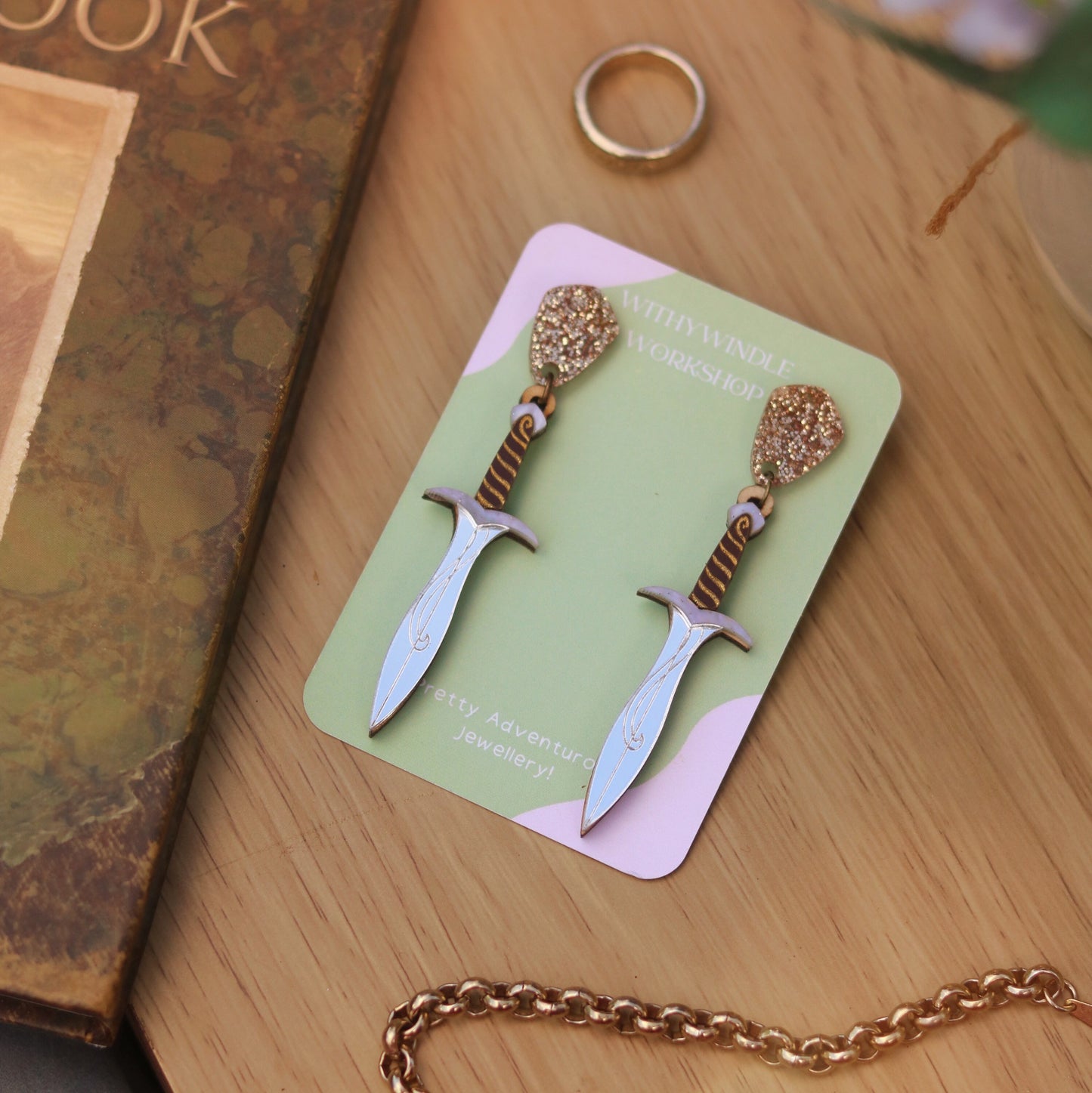Sting Acrylic Earrings