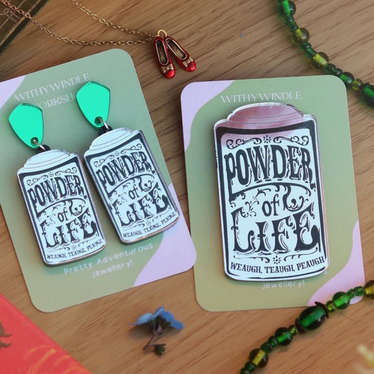 Return to Oz Powder of Life Acrylic Brooch