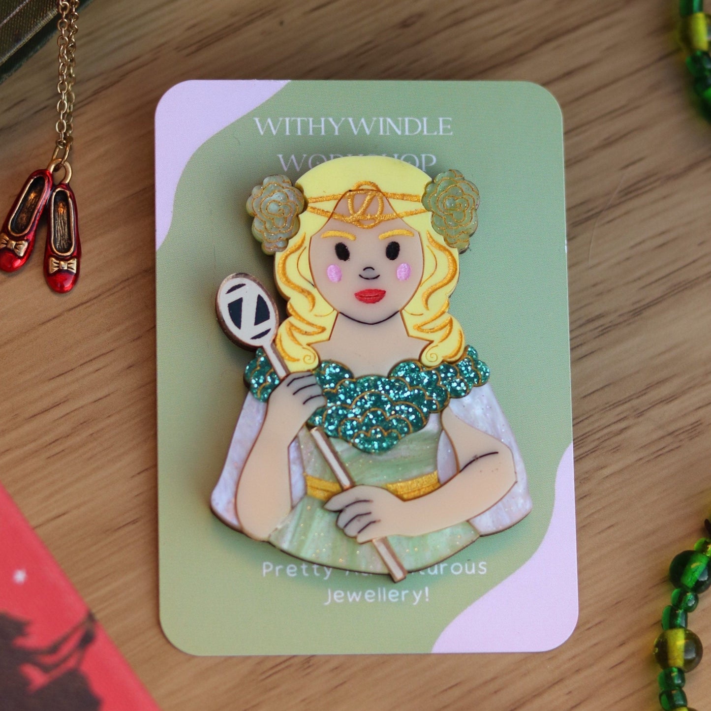 Return to Oz Ozma Acrylic Brooch