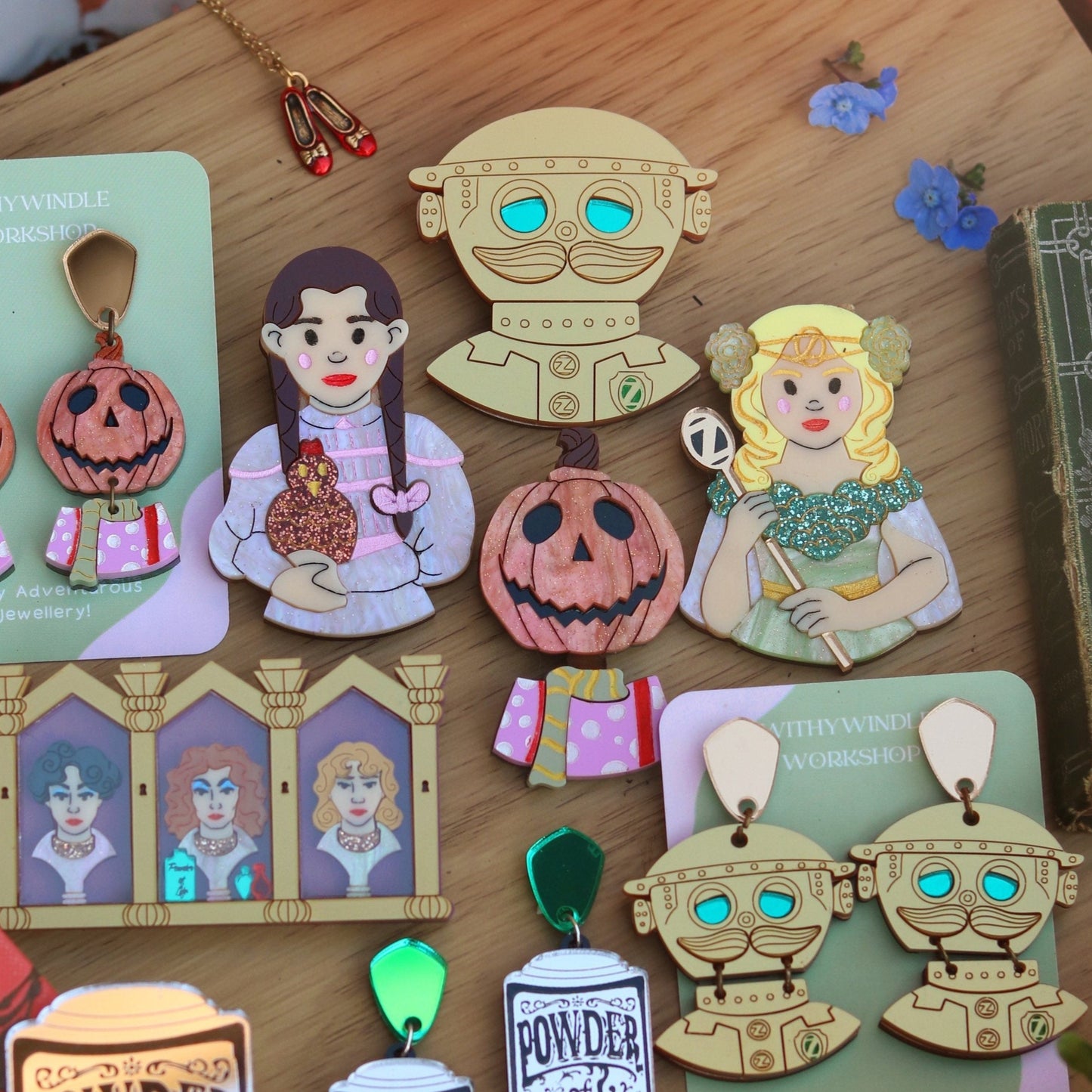Return to Oz Ozma Acrylic Brooch