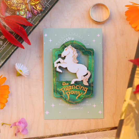 The Pony Inn Brooch