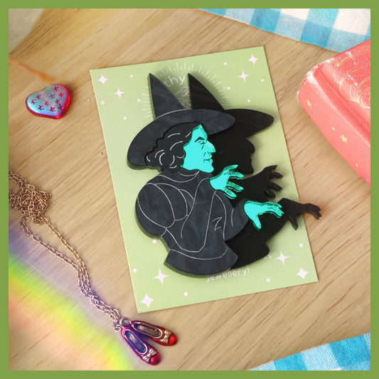 Wicked Witch of the West brooch