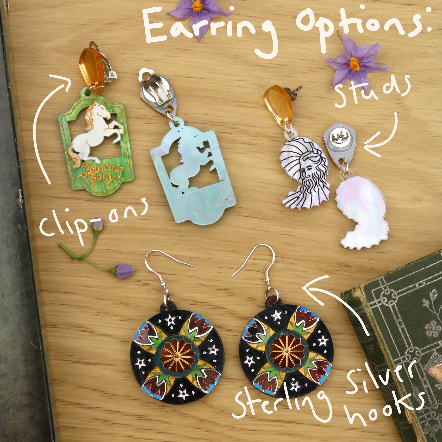 Mix-and-Match Halfling Earrings