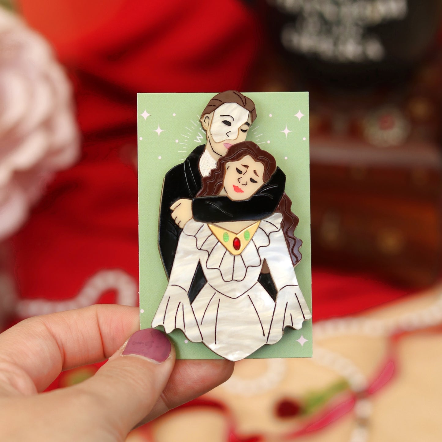 Music of the Night Brooch