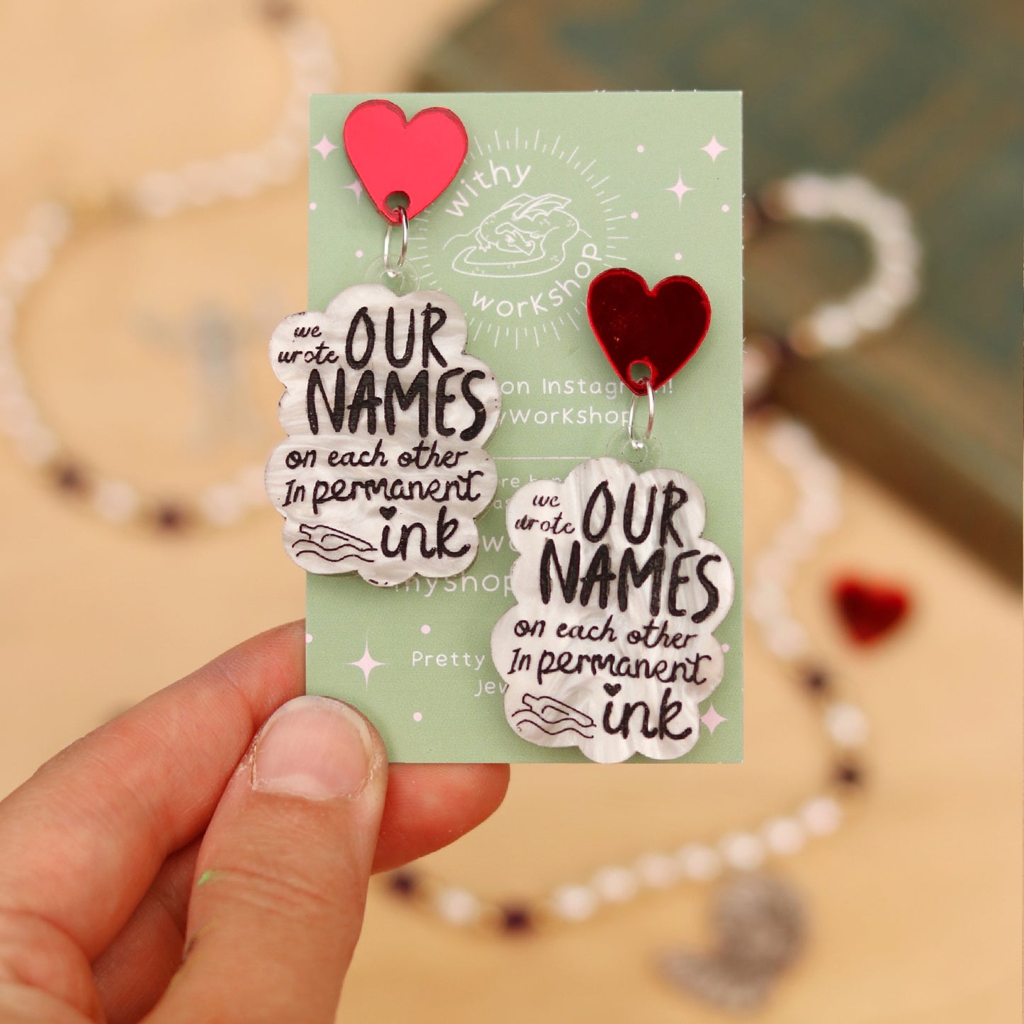 OFMD Quote Earrings