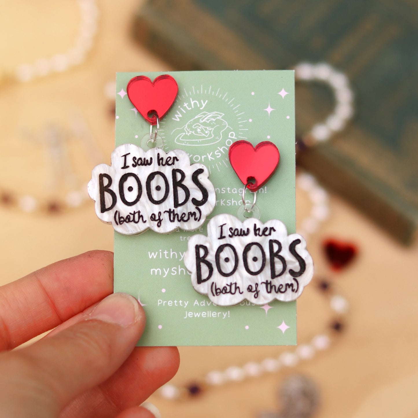 OFMD Quote Earrings