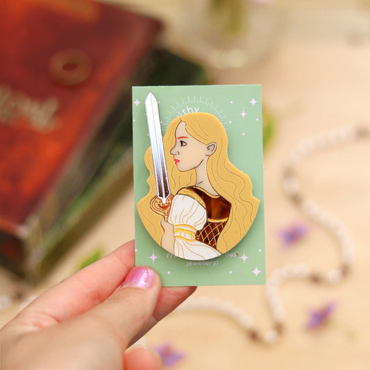 Shieldmaiden Brooch