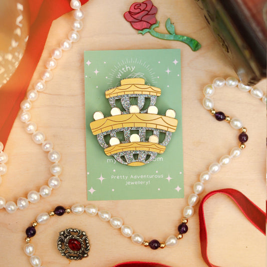 Chandelier Brooch