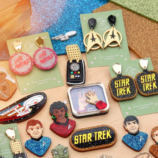 Starfleet Badge Earrings