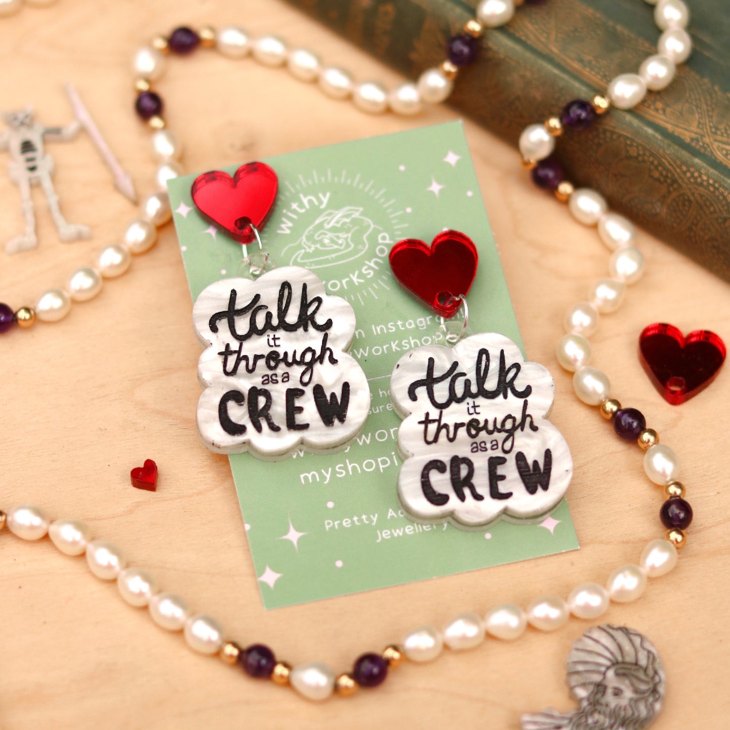 OFMD Quote Earrings