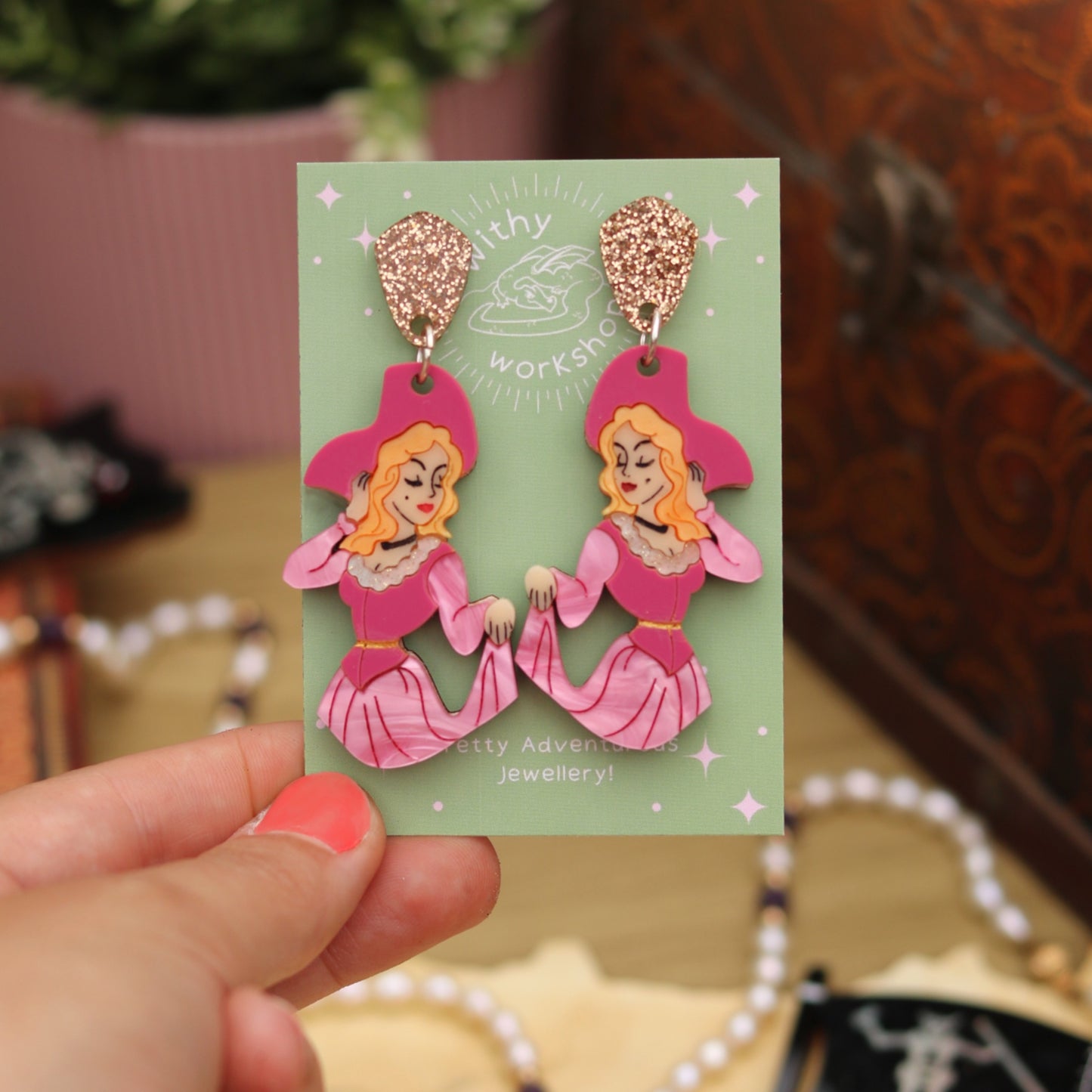 We Wants the Redhead Earrings